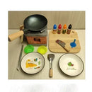 Dollhouse Mini Kitchen Furniture Toys Full Set Models for Doll House Kitchen Furniture Decorative Accessories