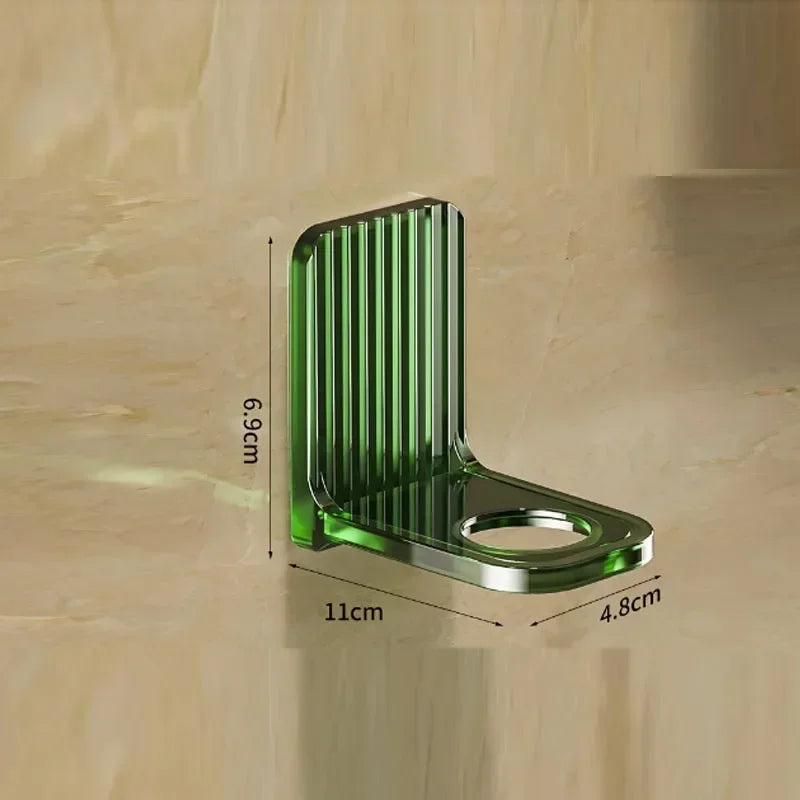 Light luxury shower  Gel Bottle Rack Adjustable Shampoo Bottle Holder Hand Soap Dispenser Hook Wall Mounted Free Punching