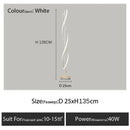 Minimalist LED Floor Lamp Geometric Line Living Room Decor Light Bedroom TV Background Wall Black White Lights Fixture Lustre