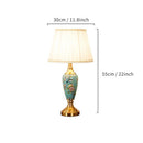 Ceramic Floor Lamp Home Decoration Sofas Stand Light European Retro Table Lamp Living Room Floor Lamp Bedroom Bedside