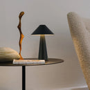 LED Wireless Table Lamp USB Rechargeable Desk Lamp Creative Atmosphere Light for Bedside Room Restaurant Cafe Decorative Lamp