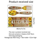 Bees Butterflies Kitchen Wall Sticker Home Room Decoration Poster Bedroom Adhesive Wallpaper Wall Furniture House Interior Decor