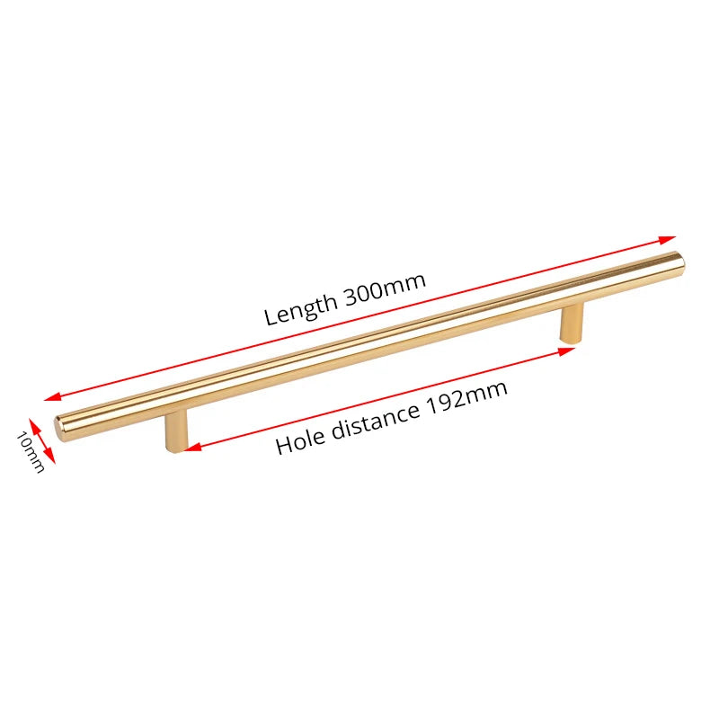 Stainless Steel Straight Cupboard Handles Knobs Brushed Black Gold Kitchen Door Handles Cabinet Pull Furniture Handle