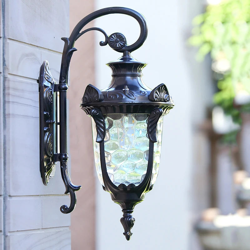 Europe Outdoor Wall Lamp American Style Retro Exterior Light Waterproof O Garden Lights