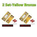 4/2/1Set Strong Magnetic Cabinet Catches Ultra-Thin Door Magnets Stops Invisible Adhesive Drawer Magnet Catch for Kitchen Closer