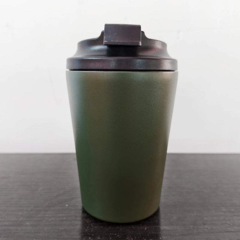 Vacuum Flasks Customized Logo Cup Coffee Mug Car Insulated Water Bottle Travel Stainless Steel Drinking Kettle 360ml 12oz