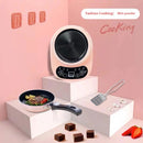 Mini Simulation Kitchen Toys Real Cooking Small Kitchen Pots Children Cooking Is Edibletoys Kitchenware Set Girl Gift