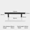 KK&FING Round Rod Knurled Carved Aluminum Alloy Furniture Door Handles Cabinet Drawer Knobs Bedroom Wardrobe Door Pulls Hardware