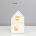 Modern Lantern House Candle Lanterns Vintage Lantern Decor for Halloween, Christmas, Home Decor, Tabletop, Fireplace Shelf Decor