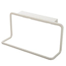 Plastic Hanging Holder Multifunction Towel Rack Cupboard Cabinet Door Back Home Storage Organizer Kitchen Accessories 1pc