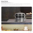 Dumpling Steamer Cooker Cooking Pot Stainless Manshipping Steel for Dim Sum Basket Fish Cookware Golden Rabbit Enamelware Food