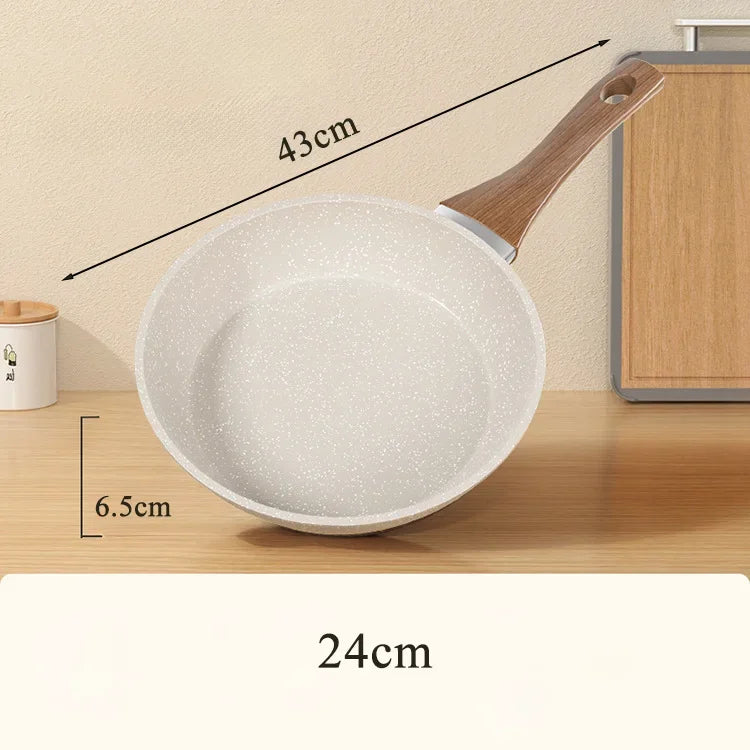 Maifanshi non stick pan frying pan, household frying pan, flat bottomed pan, induction cooker, gas stove, universal