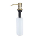 8 Colors Countertop Stainless Steel Kitchen Sink Brushed Gold Liquid Soap Dispenser Large Capacity Liquid Detergent Pump Bottle