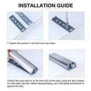 1/3/6 Packs Push To Open Cabinet Hardware Magnetic Push Latches for Cabinets Door Release Touch Latch with Magnet for Furniture