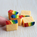 Cute Simulation 1/6 Miniature Dollhouse Cake Pizza Mini Bread Food For BJD Doll Kitchen Toy Accessories