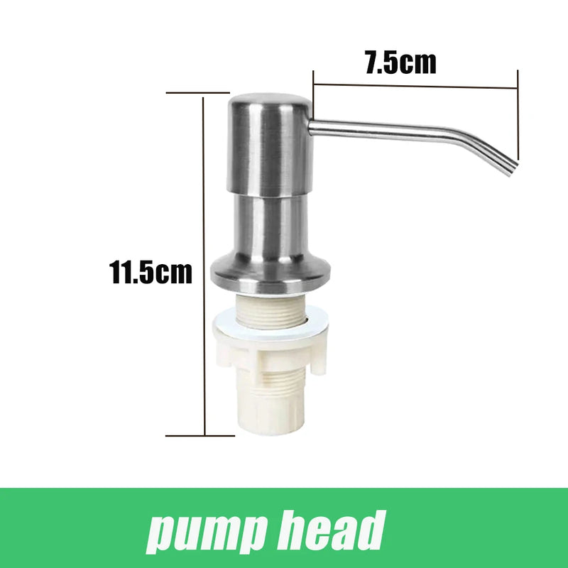 350/500ML Kitchen Liquid Soap Dispenser Pumps Kitchen Bathroom Soap Dispenser Sink Soap Bottle Kitchen Tool Bottle Accessories