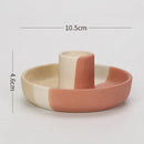 NEW Ins Creative Nordic Ceramic Aromatherapy Candle Stand Wholesale Vegetable Burning Home Decoration Desktop Ornament