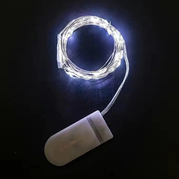 (NO battery) 1M 2M 3M Battery Mini LED Copper Wire String Fairy Lights for Wedding Party Christmas Decor