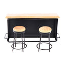 3Pcs/set Dollhouse Miniature Bar Counter Stool Mini Kitchen Furniture Toys
