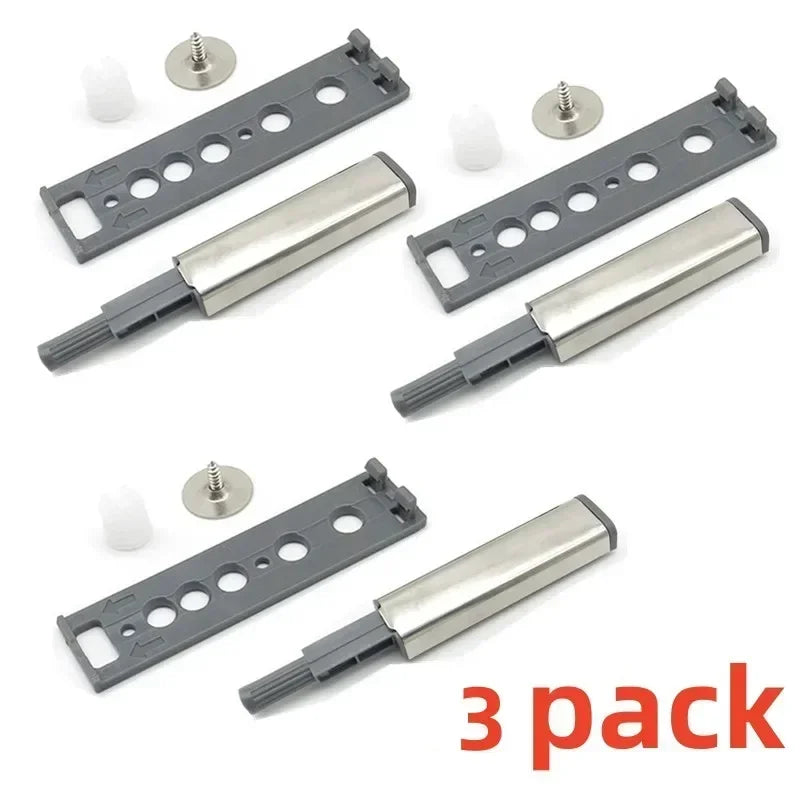 1/3/6 Packs Push To Open Cabinet Hardware Magnetic Push Latches for Cabinets Door Release Touch Latch with Magnet for Furniture