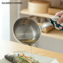 SHIMOYAMA 12cm Egg Pan Non-stick Omelette Breakfast Cooking Saucepan Stainless Steel Kitchen Small Frying Skillet Pan Cookware