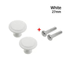 2pcs/lot Kitchen Cupboard Round Shape Furniture Fitting Cabinet Cabinet Pulls Wardrobe Pulls Drawer Knob Door Handle