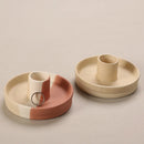 NEW Ins Creative Nordic Ceramic Aromatherapy Candle Stand Wholesale Vegetable Burning Home Decoration Desktop Ornament