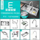 Thickened Kitchen Sinks Modern Stainless Steel Furniture Household Sink 304 Hand Double Trough Sinks Under Kitchen Sink