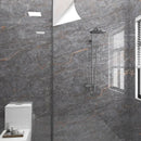 Toilet Bathroom Waterproof Stickers Self-adhesive Wallpaper Toilet Wall Covering Renovation Moisture-proof Ceramic Wall Stickers