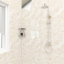 Toilet Bathroom Waterproof Stickers Self-adhesive Wallpaper Toilet Wall Covering Renovation Moisture-proof Ceramic Wall Stickers