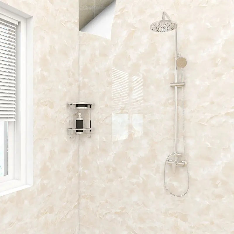 Toilet Bathroom Waterproof Stickers Self-adhesive Wallpaper Toilet Wall Covering Renovation Moisture-proof Ceramic Wall Stickers