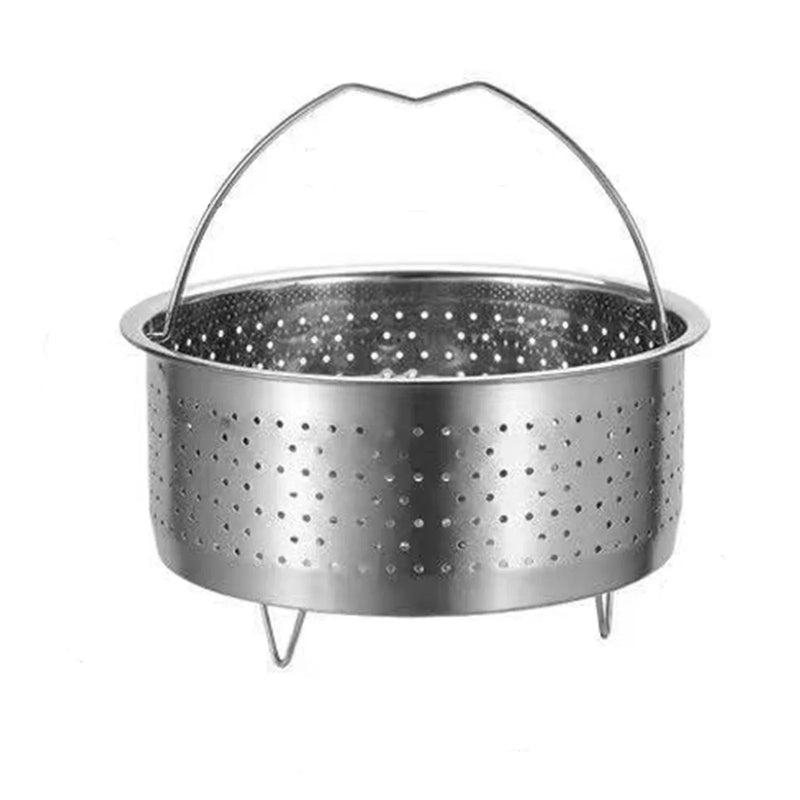 Steamer Insert Steamer Pot 304 Stainless Steel Basket Rice Steamer Pressure Cooker With Steaming Foot Easy To Pick Up