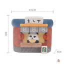 Creative Flower Pot for Succulents Cactus, Decorative Garden Pots for Mini Plants, Bakery Sushi Themed Planter Home Decor