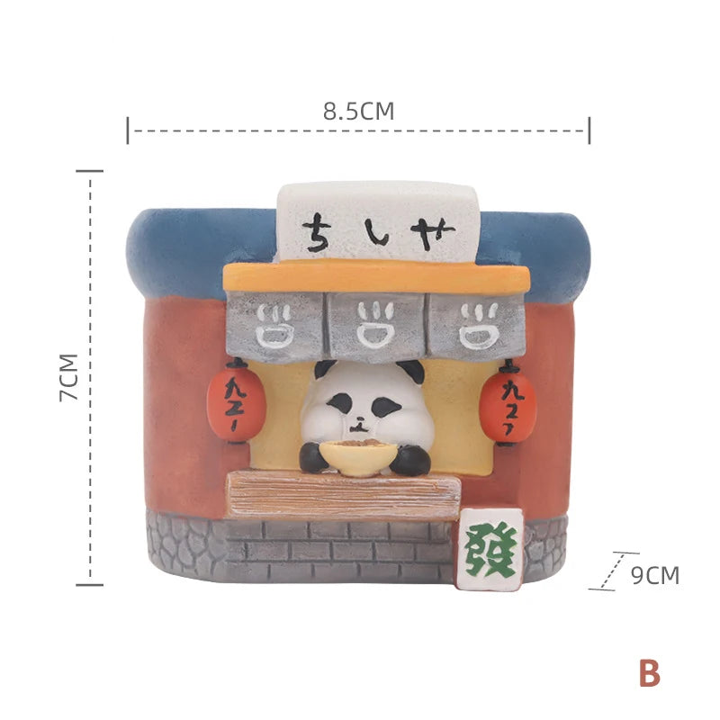 Creative Flower Pot for Succulents Cactus, Decorative Garden Pots for Mini Plants, Bakery Sushi Themed Planter Home Decor