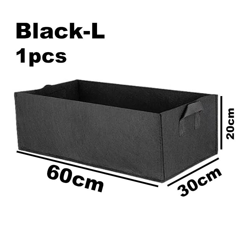 1/5/10gal fabric potato plant flower Pots Grow Bags flowr Flowerpot fruit plante tools garden growing Vegetable veg Planting