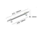 Modern Light Luxury European Wardrobe Cabinet Door Handle Drawer Shoe Cabinet Furniture Hardware Circular Tube Handle