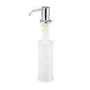350ml Kitchen Dish Soap Dispenser Sink Soap Pump Dispenser Stainless Steel Built-in Detergent Dishwashing Liquid Container