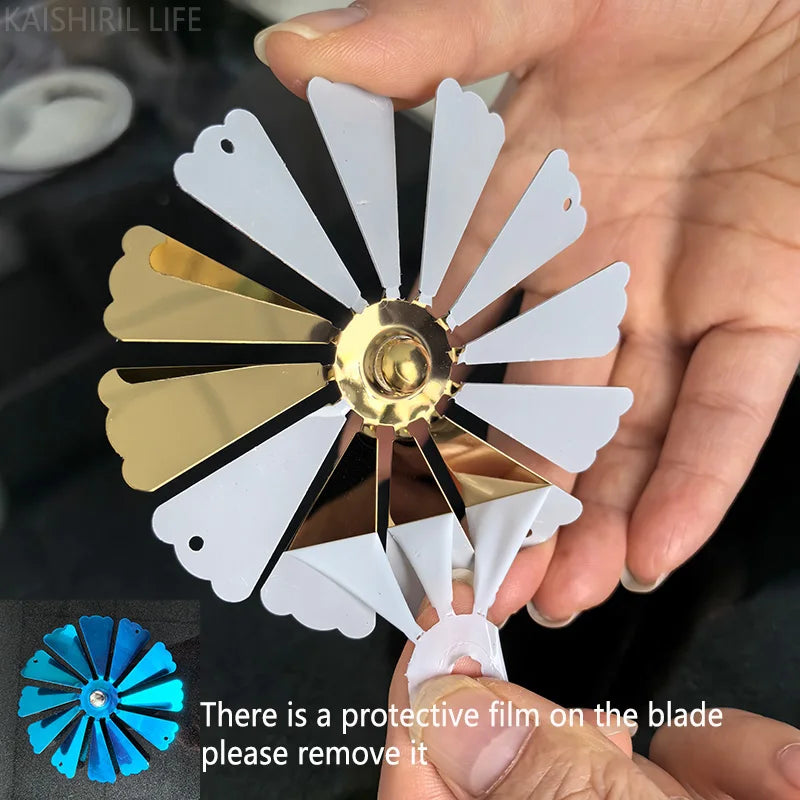 Rotating Candle Stick Holder Gold Candlestick Home Decoration Romantic Valentine's Gift Party Room Decor Carousel Candle Stand