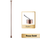 Luxury brushed gold brass bathroom faucet ceiling design with dual control of Hot & Cold sink faucet Simple and customizable Tap