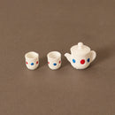 3/5/6pcs 1/12 Dollhouse Miniature Accessories Ceramics Tea Set Model Kitchen Tableware