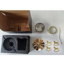 Rotating Candle Stick Holder Gold Candlestick Home Decoration Romantic Valentine's Gift Party Room Decor Carousel Candle Stand