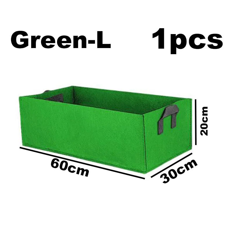 1/5/10gal fabric potato plant flower Pots Grow Bags flowr Flowerpot fruit plante tools garden growing Vegetable veg Planting