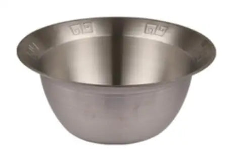 Stainless steel mandarin duck hot pot basin thickened deepened string stewpan induction cooker soup chafing dish 28-30cm