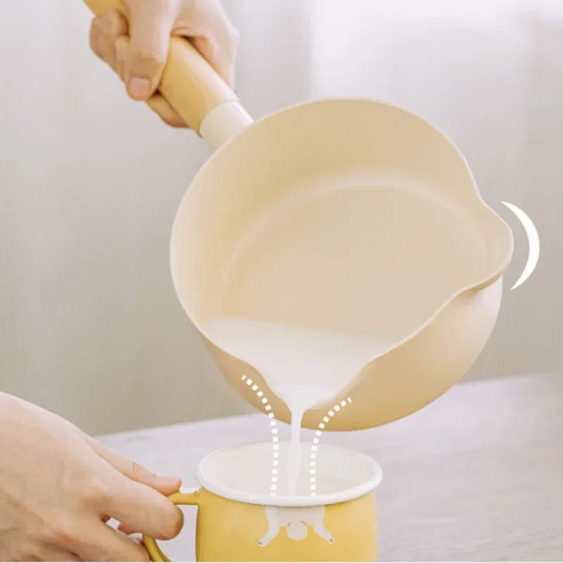 Home Non-stick Frying Pan Healthy Ceramic  Multifunctional Cooking Pots Heat Conduction Uniform Soup Pot