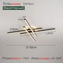 2024 new ceiling lamp Nordic modern LED lamp living room dining room bedroom lights ceiling chandelier