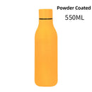 Free Custom Name 550ml Vacuum Insulated Flask Stainless Steel Thermos Cola Water Bottles Thermal Portable Cup Mug For Sport Girl