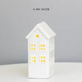 Modern Lantern House Candle Lanterns Vintage Lantern Decor for Halloween, Christmas, Home Decor, Tabletop, Fireplace Shelf Decor