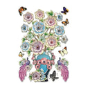 Waterproof Self-adhesive Wall Sticker, 3D Stereo Simulation, Home Background Decoration