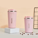 510ML Travel Stainless Steel Coffee Cup Thermal Mug Leak-Proof Thermos Bottle Tea Coffee Mug Vacuum Flask Insulated Cups Hot