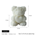 2023 New Arrival Handmade DIY Rose Bear Scented Candle Creative Bedroom Decoration Valentine's Day Candle Making Kit